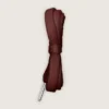 Șireturi Burgundy LTD cu inimi brodate și logo contrastant