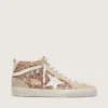 Model Mid Star pentru femei cu sclipici roz