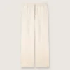 Pantaloni de trening unisex Star din fleece alb vintage