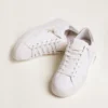Adidași Purestar pentru femei, cu bandă argintie strălucitoare pe călcâi