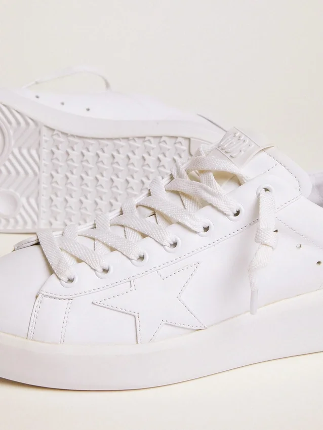 Adidași Purestar pentru femei, cu bandă argintie strălucitoare pe călcâi