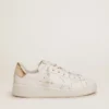Adidași Purestar pentru femei cu bandă de la călcâi de culoare aurie
