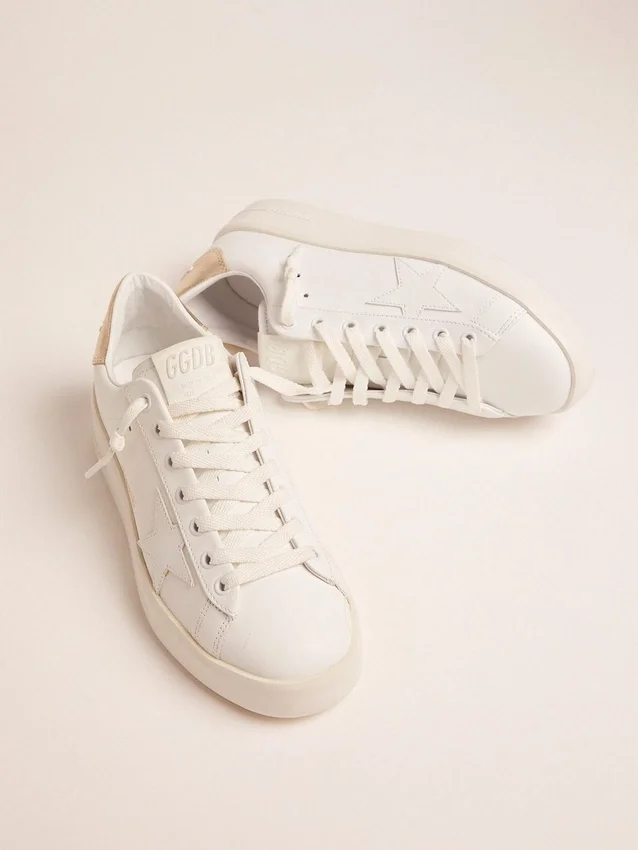 Adidași Purestar pentru femei cu bandă de la călcâi de culoare aurie