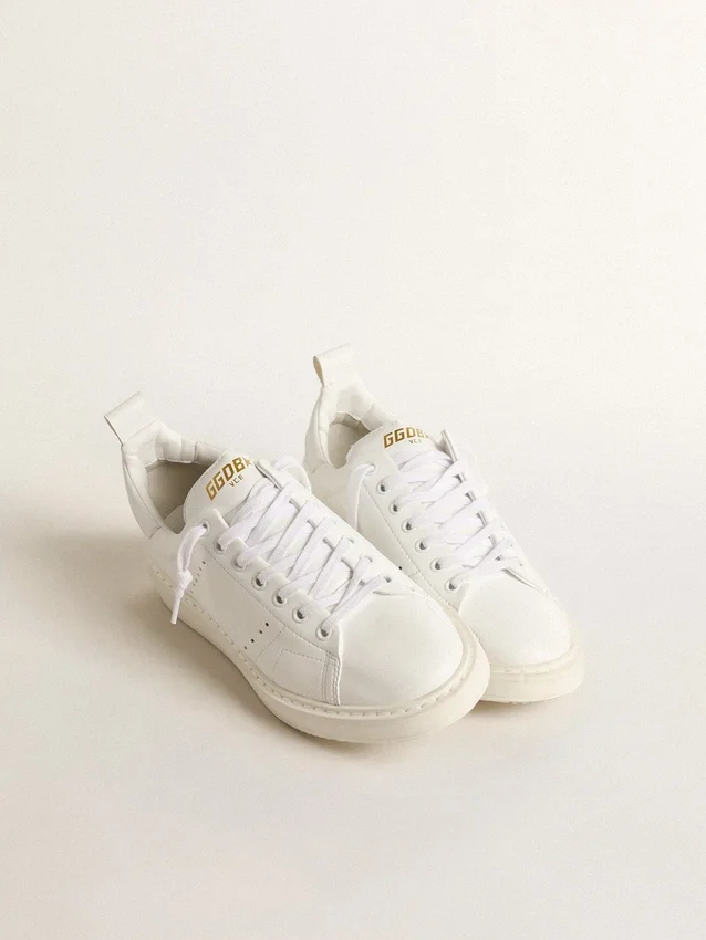 Adidași Starter pentru femei, cu origine biologică, cu stea albă și bandă la călcâi