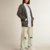 Adidași Starter pentru femei, cu origine biologică, cu stea albă și bandă la călcâi