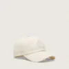Șapcă de baseball Journey din twill de bumbac alb, cu patch și broderie golden goose
