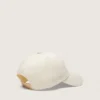 Șapcă de baseball Journey din twill de bumbac alb, cu patch și broderie golden goose