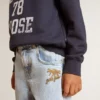 Blugi din denim deschis pentru băieți