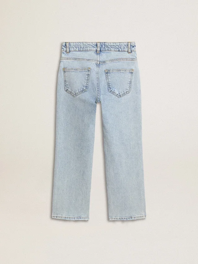 Blugi din denim deschis pentru băieți