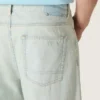 Blugi pentru bărbați din denim albastru deschis