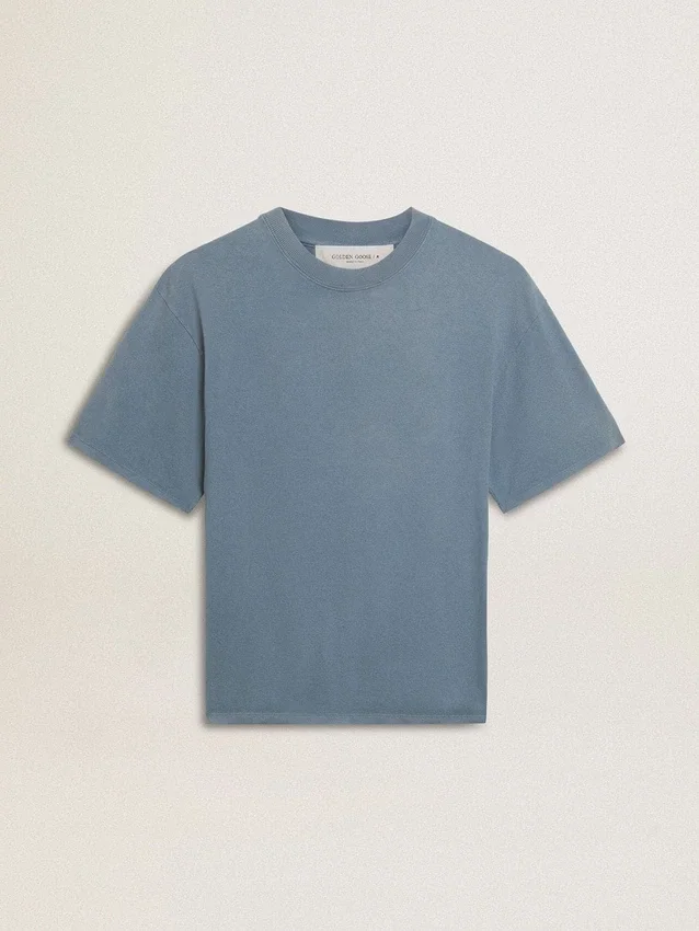 Cămășă albastră deschisă cu logo inversat pe spate - Jersey Capsule