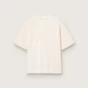 Cămășă în alb patinat cu logo inversat pe spate - Jersey Capsule