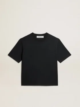 Cămășă negru spălată cu logo inversat pe spate - Jersey Capsule