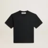 Cămășă negru spălată cu logo inversat pe spate - Jersey Capsule