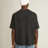 Cămășă negru spălată cu logo inversat pe spate - Jersey Capsule