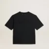 Cămășă negru spălată cu logo inversat pe spate - Jersey Capsule