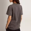 Cămășă pentru femei, gri antracit, cu cristale