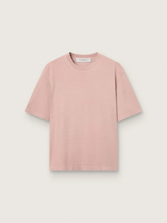 Cămășă roz pudră cu logo inversat pe spate - Jersey Capsule