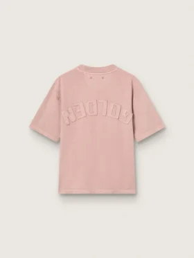 Cămășă roz pudră cu logo inversat pe spate – Jersey Capsule