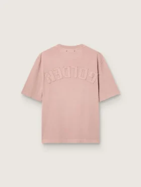 Cămășă roz pudră cu logo inversat pe spate – Jersey Capsule
