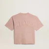 Cămășă roz pudră cu logo inversat pe spate - Jersey Capsule