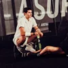 Pantaloni scurți sport albi pentru bărbați