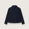Cămașă unisex Journey din pânză de bumbac albastră cu logo brodat