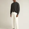 Hanorac negru spălat, cu logo inversat pe spate - Jersey Capsule