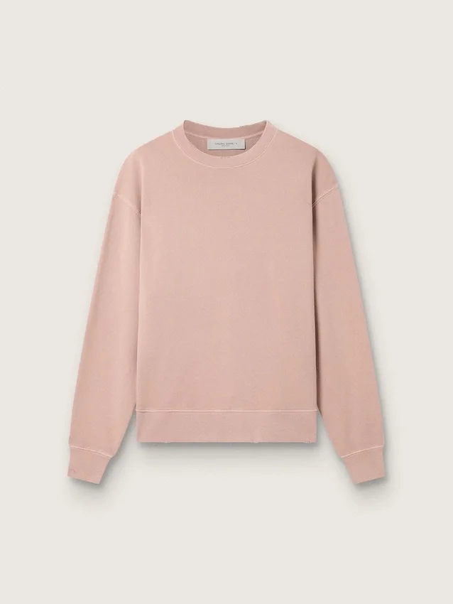 Hanorac roz pudră cu logo inversat pe spate - Jersey Capsule