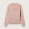 Hanorac roz pudră cu logo inversat pe spate - Jersey Capsule