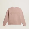Hanorac roz pudră cu logo inversat pe spate - Jersey Capsule