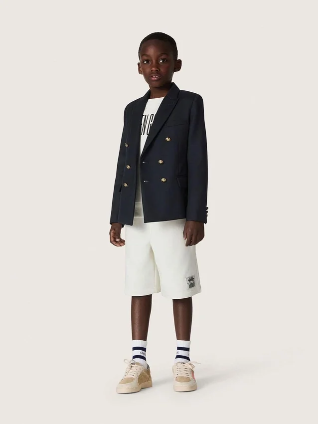 Hanorac unisex Journey din amestec de bumbac alb cu imprimeu doodle
