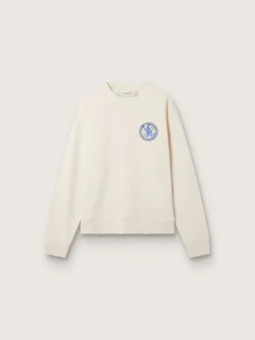 Hanorace Cream LTD cu patch brodat