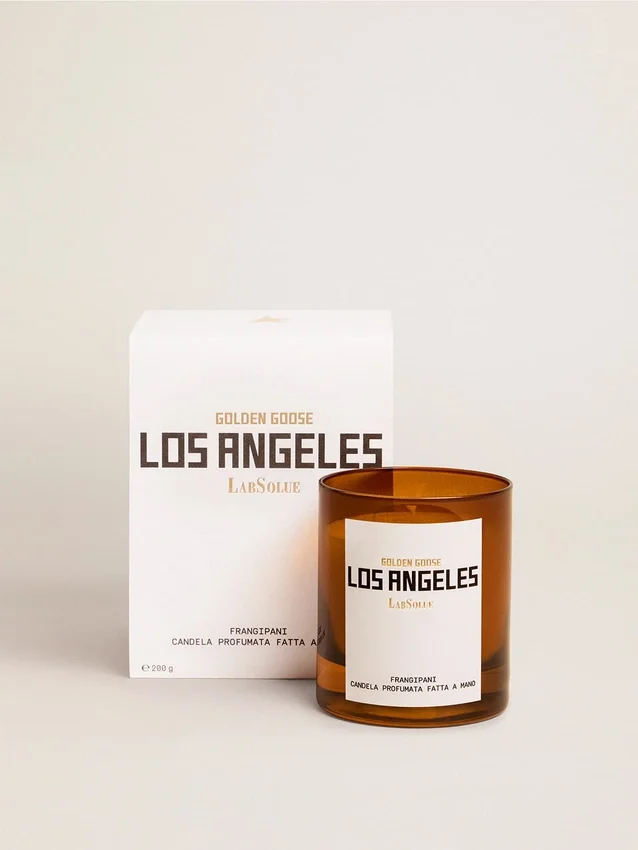 Lumânare parfumată cu esență de frangipane din Los Angeles, 200 g.