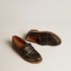 Mocasini Jerry pentru femei din piele neagră