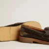 Mocasini Jerry pentru femei din piele neagră