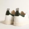 Model Starter pe bază biologică, cu bandă de piele verde la călcâi