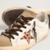 Model Super-Star pentru femei, cu imprimeu leopard și stea din cristale Swarovski