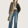 Modelul Ball Star LTD pentru femei din piele nappa de culoare abanos, cu broderie multicoloră și stea albă