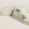Modelul Stardan LTD pentru femei, cu stea din cristale Swarovski și bandă metalică din piele pe călcâi