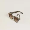 Ochelari de soare în stil Cameron cu model de carapace de broască țestoasă