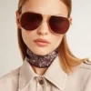 Panglică din mătase neagră cu model paisley
