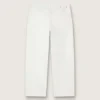 Pantaloni albi din denim pentru bărbați