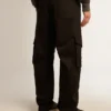 Pantaloni cargo negri