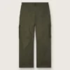 Pantaloni cargo verde măslin