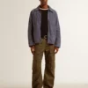 Pantaloni cargo verde măslin