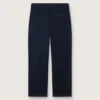 Pantaloni chino unisex Journey din pânză de bumbac albastră cu logo brodat