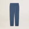 Pantaloni de jogging albaștri pentru copii, cu broderie