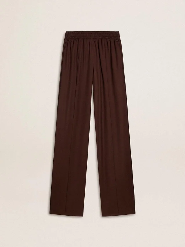 Pantaloni de jogging maro pentru femei