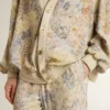 Pantaloni de jogging multicolori pentru femei, cu imprimeu floral